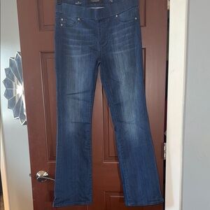 Liverpool Dark Blue Boot Cut Jeans